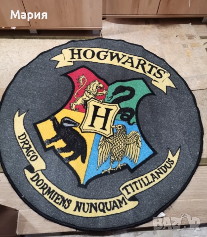 Килим Хари Потър Хогуартс, снимка 2 - Други ценни предмети - 52818395
