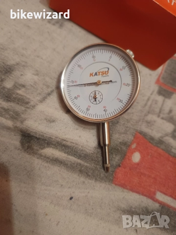 KATSU индикаторен часовник 0-10 мм, точност 0,01 мм, метричен индикаторен часовник НОВ, снимка 5 - Други инструменти - 50639081