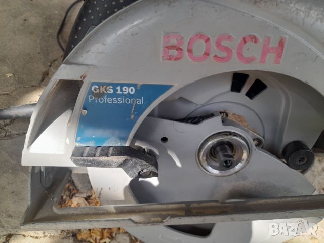 Ръчен Циркуляр Bosch GKS 190, 1400 W, Ø 190 mm, снимка 2 - Други инструменти - 45520000