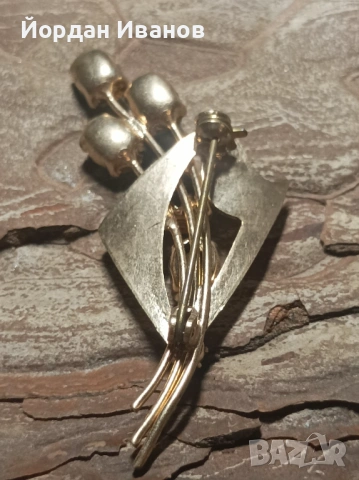 Старинна брошка , снимка 2 - Други - 53980113