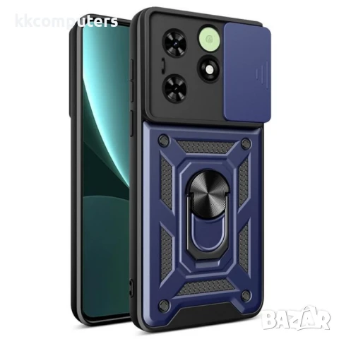 TECNO Spark Go 2024 4G / Spark 20 / Spark 20C / Pop 8 Удароустойчив Ring Holder Калъф и Протектор, снимка 2 - Калъфи, кейсове - 50952144