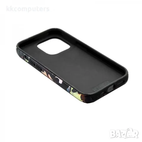 Калъф силикон Decor Peony за iPhone 15 6.1 Баркод : 3129860, снимка 3 - Калъфи, кейсове - 47137573