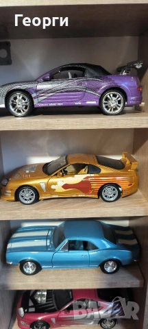 Модели в размер 1:18 Fast and Furious, снимка 5 - Колекции - 53340784