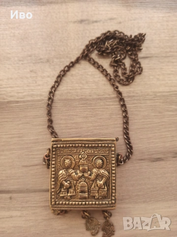 Възрожденска мощехранителница , Амулет , Кръст , , снимка 2 - Антикварни и старинни предмети - 53732043
