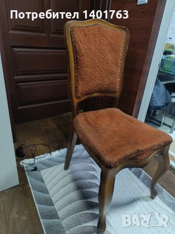 Виенски тапицирани столове, масивен бук , снимка 2 - Столове - 52524134