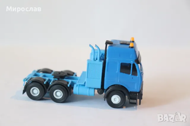 KIBRI H0 1/87 MERCEDES BENZ ТЕЖКОТОВАРЕН ТРАНСПОРТ КАМИОН МОДЕЛ КОЛИЧКА, снимка 4 - Колекции - 50209790