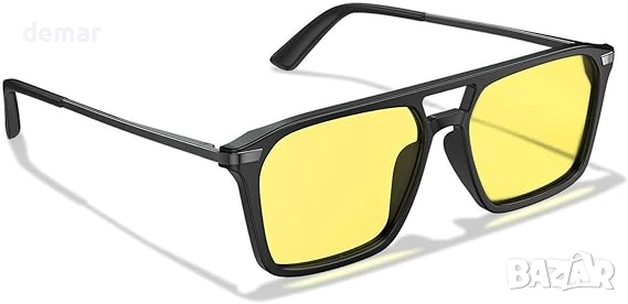 Жълти очила Goiteia за нощно шофиране, антирефлексни, двойно AR покритие, снимка 1