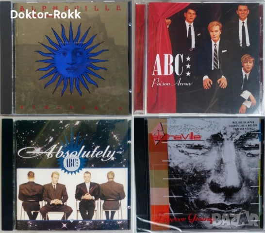Alphaville + ABC - CD - оригинални дискове