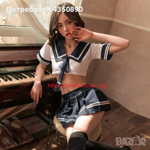 Еротично бельо на морячка - Код: K-1254-2, снимка 13 - Бельо - 51940772