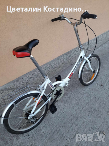 Продава се немско, сгъваемо алуминиево колело 20" цола, снимка 5 - Велосипеди - 45033966