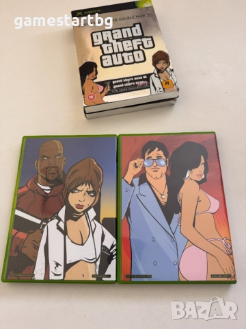 Grand Theft Auto Double Pack за Xbox classic/Xbox original, снимка 7 - Игри за Xbox - 52181140