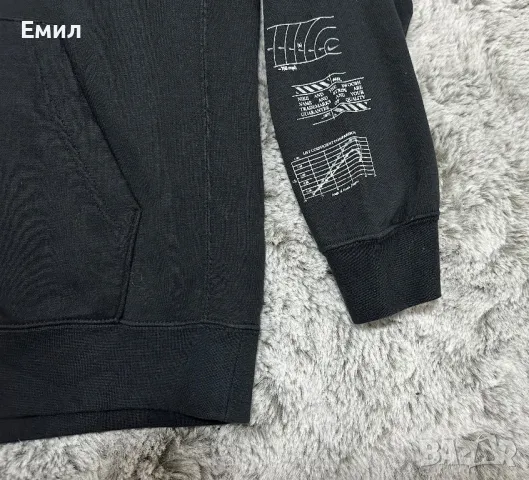 Мъжко худи Nike Swept Wing Hoodie, Размер L, снимка 5 - Суичъри - 47780314