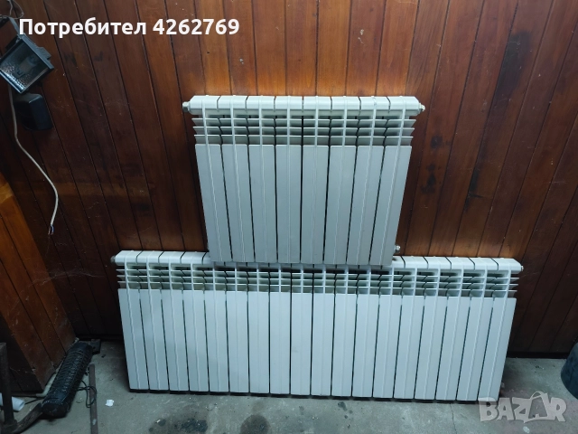 Алуминиеви Радиатори - 8бр и 18бр ребта