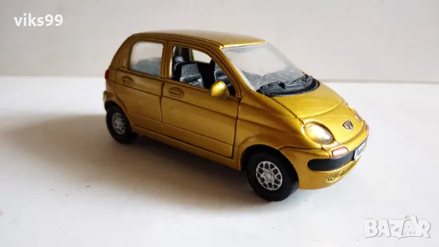 Daewoo Matiz CM Toys Made in Korea Мащаб 1:32, снимка 5 - Колекции - 49285340