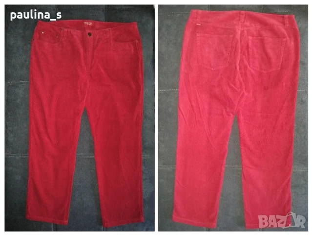Два различни броя / Червен памучен панталон "Identic" и джинси "Jackpot" / голям размер , снимка 7 - Панталони - 26213848