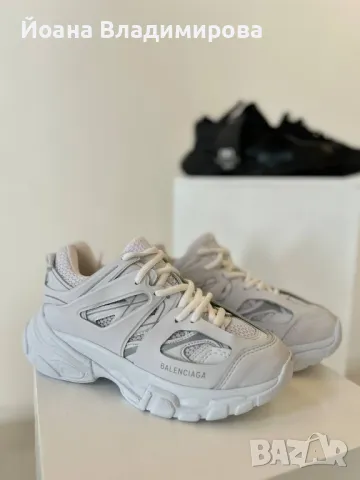 Balenciaga TRACK черни и бели , снимка 5 - Маратонки - 47734250