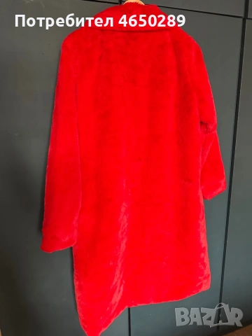 Зимно пухкаво палто, снимка 3 - Палта, манта - 53691309