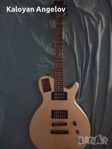 Dean Evo XM white metallic , снимка 2 - Китари - 53843663