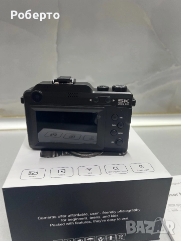Дигитална камера 5К 64MP , снимка 3 - Камери - 52905290