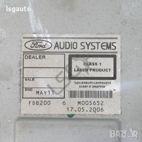 CD плеър Ford Fusion I 2005-2012 ID: 126749, снимка 4 - Части - 45877545