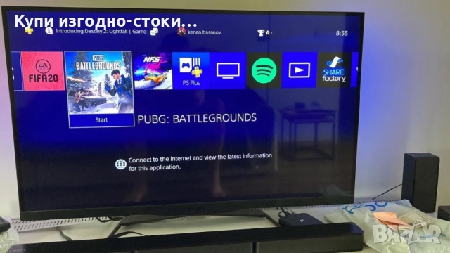 PS4 500 gb с 4 игри, снимка 2 - PlayStation конзоли - 51571463