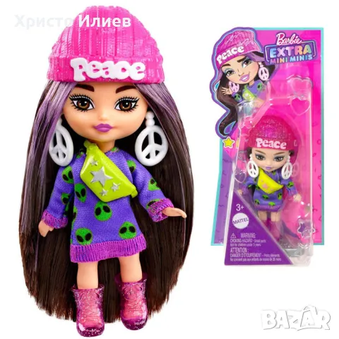 Кукла Барби Barbie Extra Mini Minis с аксесоари, снимка 1 - Кукли - 48964926