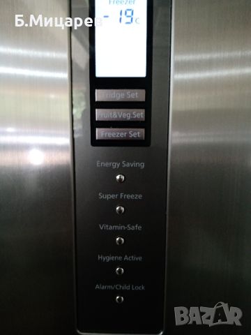 Уникален инверторен хладилник с фризер PANASONIC . A+++ ! No FROST!!, снимка 2 - Хладилници - 45838135