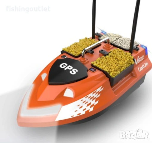 Лодка за захранка V802 4 Резервоара, 3kg, 500m обхват, скорост 15km/h, снимка 9 - Такъми - 53815455