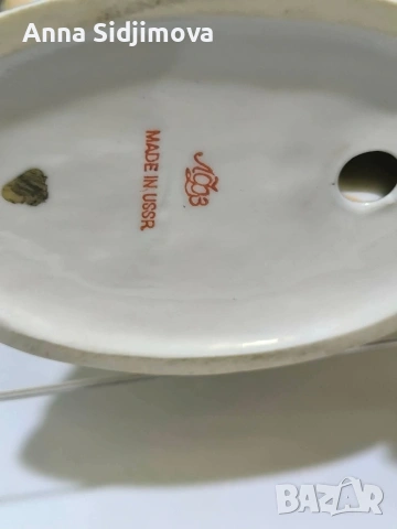 Руска порцеланова статуетка ЛФЗ, снимка 4 - Статуетки - 53753361