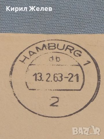 Стар пощенски плик с марки и печати Аугсбург Германия за КОЛЕКЦИЯ ДЕКОРАЦИЯ 26578, снимка 2 - Филателия - 46261296