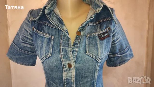 Дънкова рокля S размер- 20 лв!, снимка 3 - Рокли - 49774996