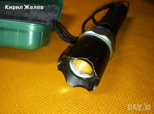 POLICE 900000W GERMANY USB Charge ПРОФЕСИОНАЛНО НЕМСКО ПОЛИЦЕЙСКО ФЕНЕРЧЕ 47016, снимка 9 - Екипировка - 46774761