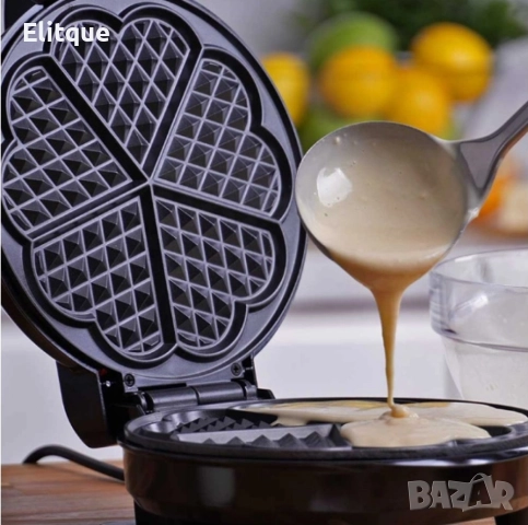 Гофретник Voltz,1200W, 5 гнезда, Инокс, снимка 11 - Друга електроника - 52889148