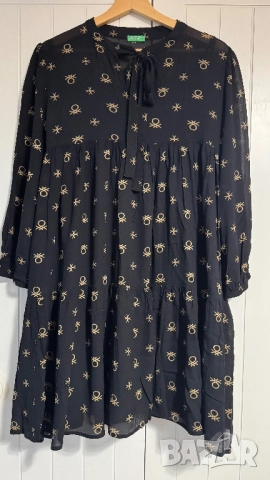 Benetton красиви рокля, туника, блуза M/L, снимка 4 - Рокли - 52279490