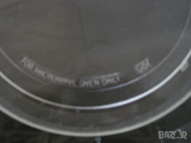 Продавам чиния за микровълнова фурна -27 см, снимка 2 - Печки, фурни - 51417969