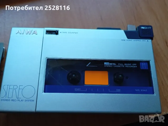 Walkman Aiwa Hs-f1, снимка 5 - Радиокасетофони, транзистори - 48583244