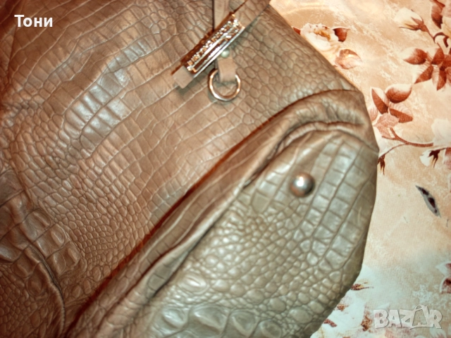 GIANNI CHIARINI Оригинал Нова Дамска Чанта Изцяло от Естествена Кожа , снимка 4 - Чанти - 52418714