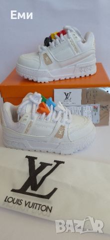 Louis Vutton Trainers дамски мъжки маратонки , снимка 9 - Маратонки - 46729130