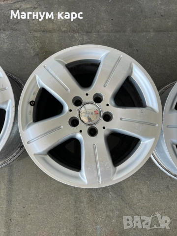 Алуминиеви джанти Mercedes 16 цола – 5x112, снимка 3 - Гуми и джанти - 51684538