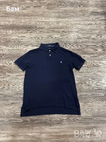 Оригинална мъжка тениска с яка Polo Ralph Lauren размер С , снимка 2 - Тениски - 49533274