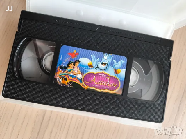 Аладин Филм на Видеокасет VHS в прекрасно състояние, снимка 2 - Анимации - 47291432