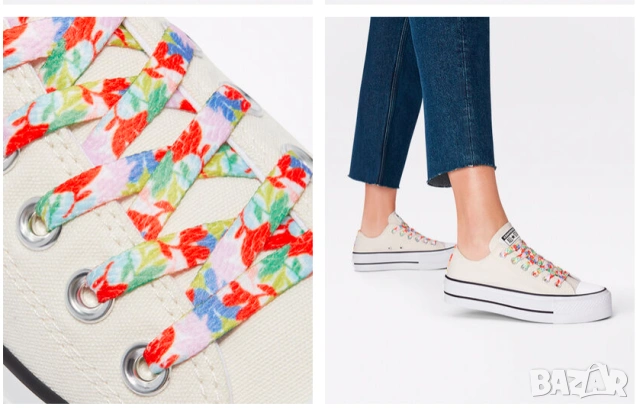 кецове / маратонки Converse Chuck Taylor All Star Lift Ox номер 36 , снимка 8 - Кецове - 53906987