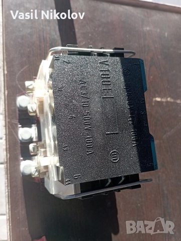 Чешки контактор 100 ампера и 160 ампера , снимка 5 - Други машини и части - 52740061