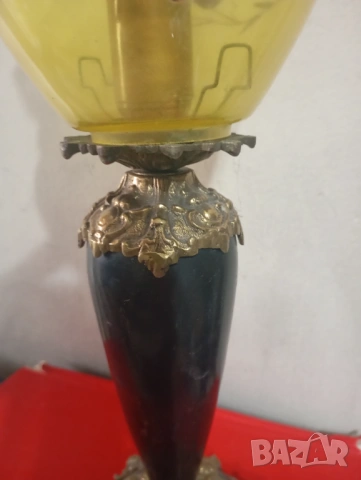 Антична настолна лампа, снимка 4 - Настолни лампи - 45693420