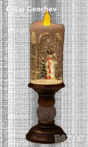 Коледна LED свещ, снимка 2 - Декорация за дома - 52892450