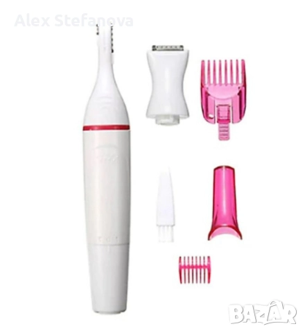 Дамски тример S W e e t 5+1 TV475-C (реплика на V e e t), снимка 3 - Тримери - 52845403