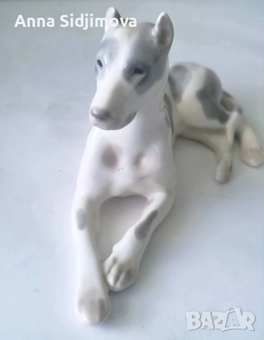 Руска порцеланова фигура ЛФЗ, снимка 3 - Антикварни и старинни предмети - 53846420