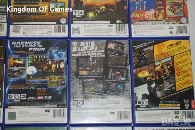 Игри за PS2 Shrek 3/Harry Potter/Lord Of The Rings/Fantastic Four/Driv3r/PES 08/Free Running, снимка 12 - Игри за PlayStation - 45572050