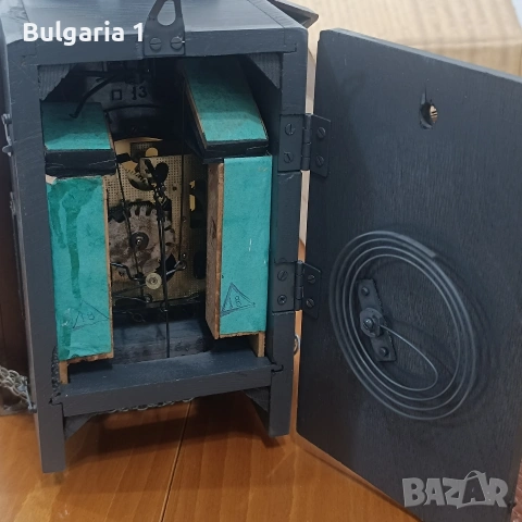 стенен часовник МАЯК с махало кукувичка в кашон, снимка 7 - Антикварни и старинни предмети - 53306610