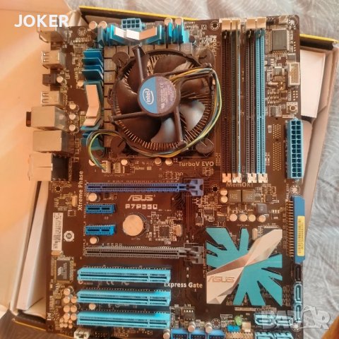 Дъно с процесор и Рам Asus P7P55D Turbo V Evo , снимка 7 - Дънни платки - 50674941